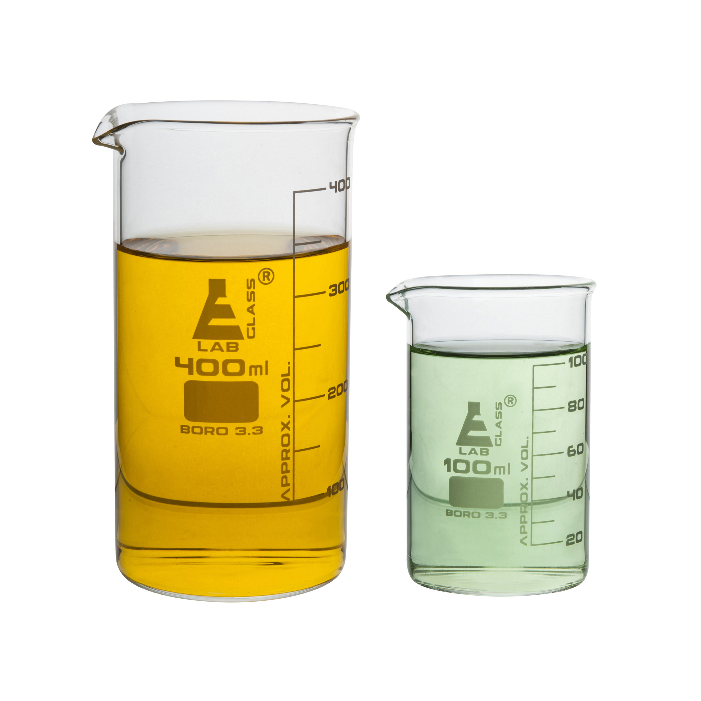 Chemistry lab glassware